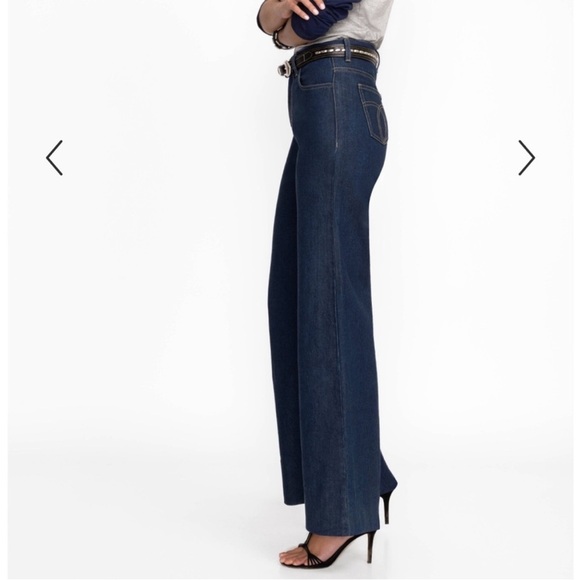 Johnny Was Sasson LUMIERE WIDE LEG JEAN - Picture 3 of 16